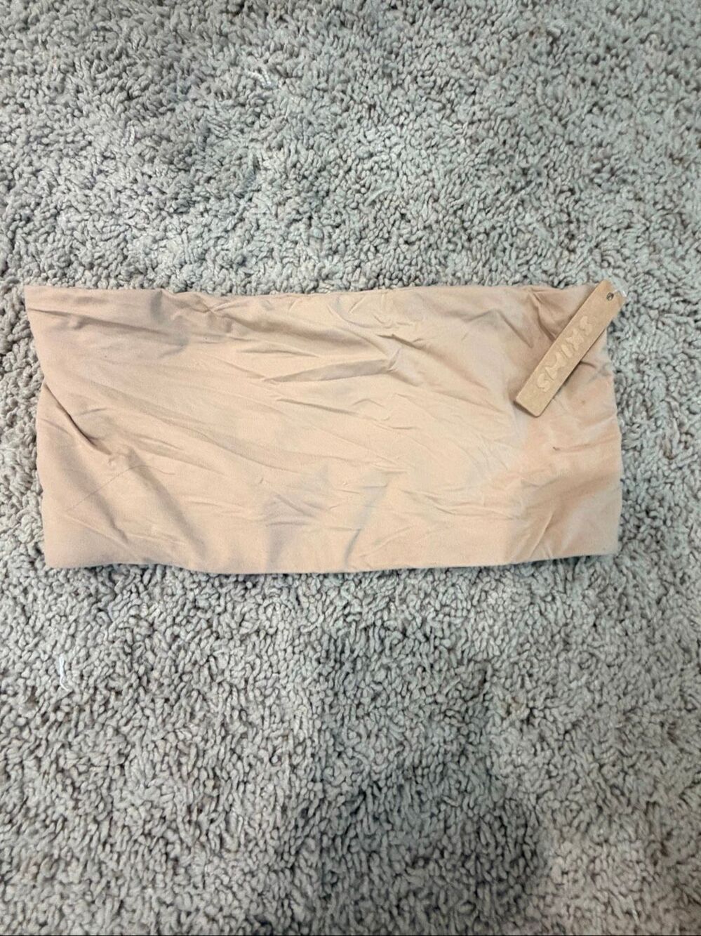 Brand New Skims Women's Size Small Clay Brown/Tan Bandeau Bra Tube Top